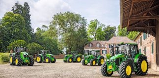 John Deere presenta la nueva serie de tractores 6M tractores 6M