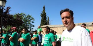 Unión de Uniones se concentra por los más de 5.000 expulsados de la Agricultura Ecológica Unión de Uniones se concentra