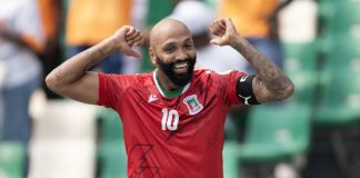 Emilio Nsue y su memorable tripleta en la Copa Africana de Naciones