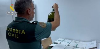 Intervenidos 2.580 litros de aceite lampante que iban a ser comercializados como aceite de oliva virgen operación “Olea”