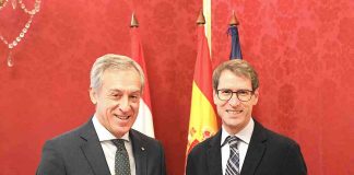 Eurocaja Rural traslada al presidente de La Rioja su compromiso y vocación de servicio con la región Eurocaja Rural