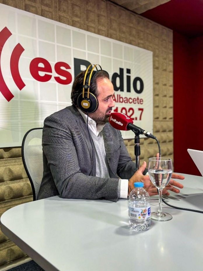 Núñez en esRadio Albacete Paco Núñez