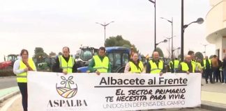 Agricultores de Cuenca y Albacete se manifiestan contra la situación del sector Aspalba