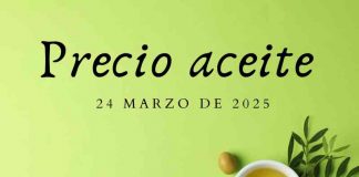Precios medios en origen del aceite de oliva (24-marzo-2025) precios aceite