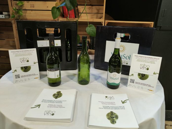 reutilización de botellas