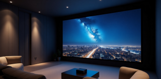 Pantallas, proyectores y fotomurales, cómo crear una sala de cine en casa realmente épica cine en casa