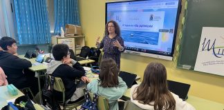 La Comunidad de Usuarios de Aguas Subterráneas Mancha Occidental II detalla la importancia del riego eficiente a escolares talleres agroambientales