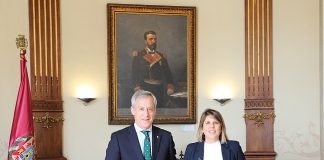 Eurocaja Rural presenta su modelo de negocio a la alcaldesa de Cartagena Eurocaja Rural