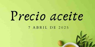 Precios medios en origen del aceite de oliva (7-abril-2025) precio aceite