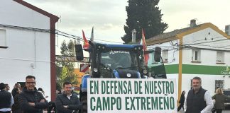 Parte una tractorada que recorrerá 2.000 kilómetros para llevar a Bruselas los problemas agrarios tractorada