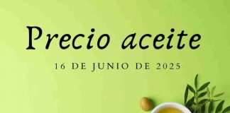 Precios medios en origen del aceite de oliva (16-junio-2025)