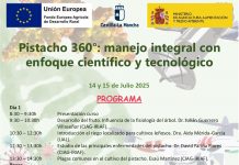 14/15-julio-2025. Ciudad Real. Curso Pistacho 360º