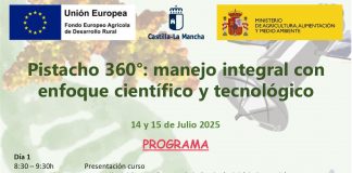 14/15-julio-2025. Ciudad Real. Curso Pistacho 360º