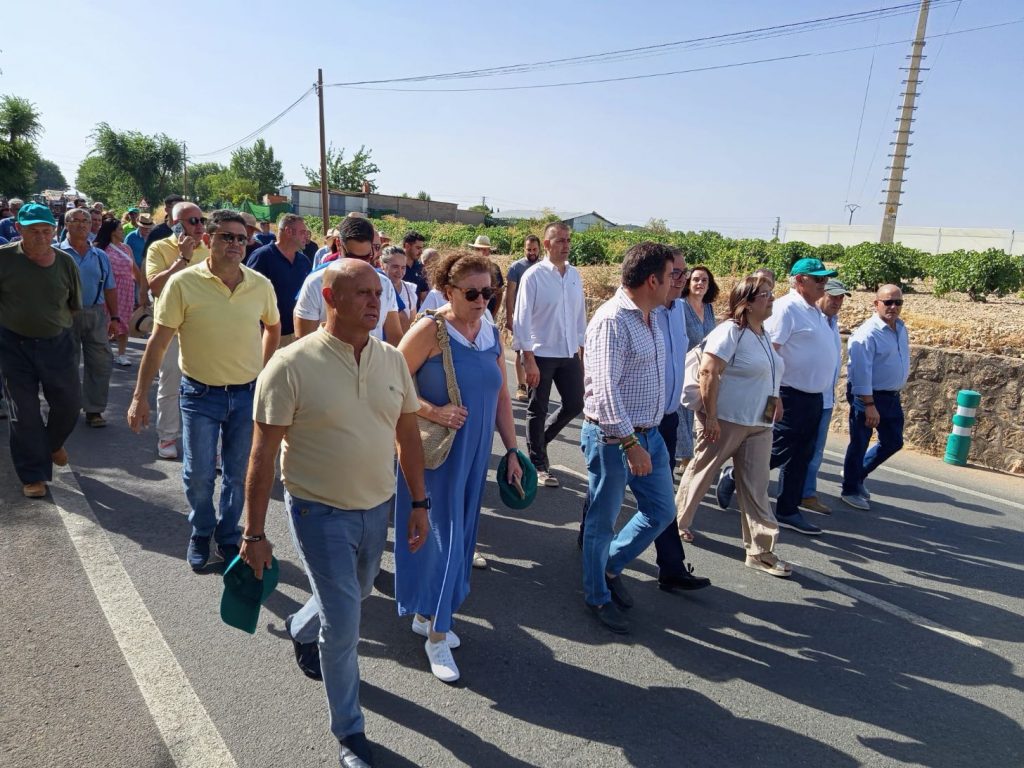 Villarrubia manifestación Plataforma