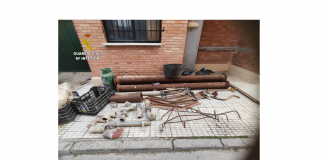 La Guardia Civil detiene a dos personas que se dedicaban a cometer robos con fuerza en explotaciones agrícolas robos