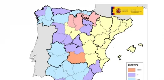 lengua azul