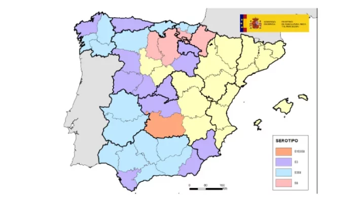 lengua azul