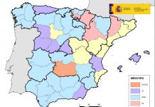 Actualización de la situación epidemiológica de la lengua azul en España lengua azul