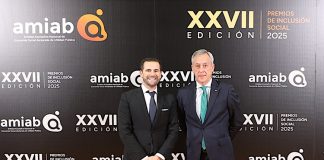 Eurocaja Rural, en los XXVII Premios Amiab reafirmando su apuesta por la inclusión EUROCAJA