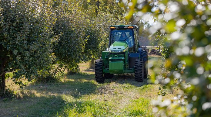 Tractor E-Power, el primero totalmente eléctrico de John Deere