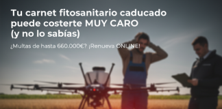 Tu carnet fitosanitario caducado puede costarte muy caro (y no lo sabías) carnet fitosanitario caducado