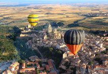¿Por qué los agricultores de Segovia están hartos de los globos aerostáticos? globos aerostáticos