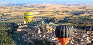 ¿Por qué los agricultores y ganaderos de Segovia están hartos de los globos aerostáticos? globos aerostáticos
