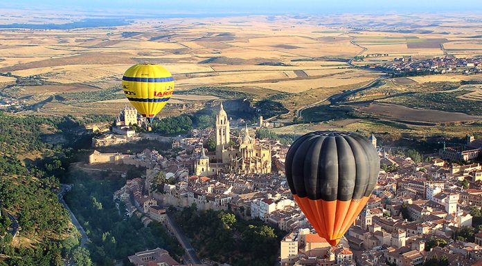 ¿Por qué los agricultores de Segovia están hartos de los globos aerostáticos? globos aerostáticos