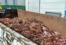 18 detenidos por más de 30 robos de cobre en bodegas y almazaras de toda España robos de cobre