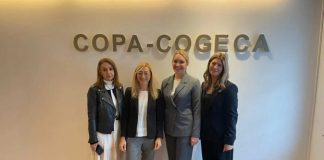 Blanca Corroto, presidenta de ASAJA Toledo, en el Comité de Mujeres del Copa-Cogeca Blanca Corroto