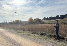 Controlarán a los regantes de la cuenca del Tajo desde el aire drones