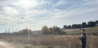 Controlarán a los regantes de la cuenca del Tajo desde el aire drones