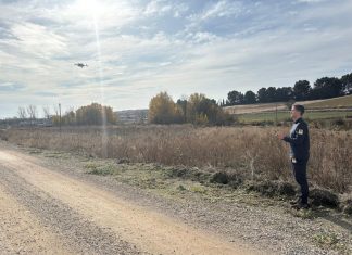 Controlarán a los regantes de la cuenca del Tajo desde el aire drones