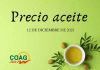 Precio medio en origen del aceite de oliva (12-diciembre-2025)