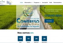 El 16 Congreso Nacional de Regantes, que se celebrará en Ciudad Real en 2026, abre sus inscripciones Congreso Nacional de Regantes