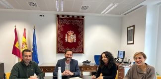 La feria FERDUQUE recaba el apoyo del Ministerio de Agricultura Reunión Ferduque con Broceño