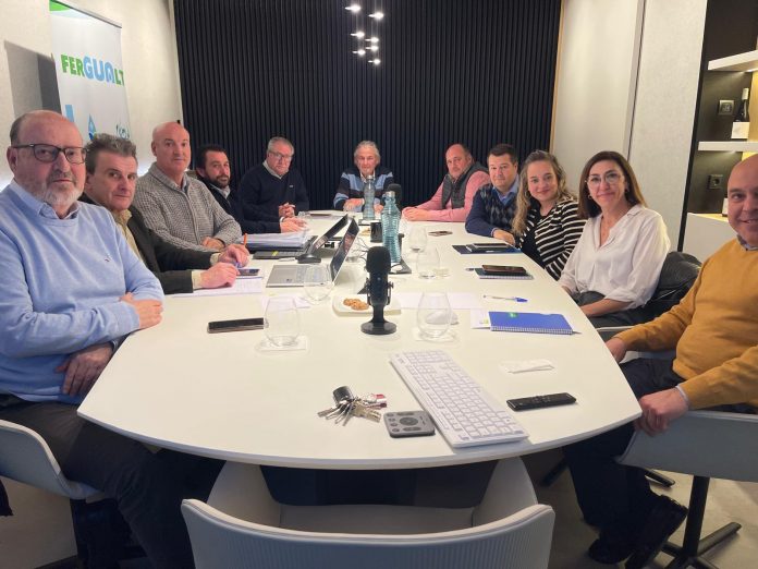 Junta Gobierno FERGUALT Madridejos enero 2026 Federación de Regantes del Alto Guadiana