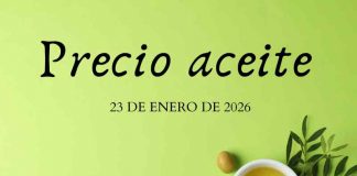 Precio medio en origen del aceite de oliva (23-enero-2026)