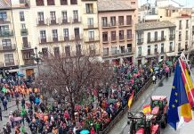 Galería de imágenes. Agricultores y ganaderos se manifiestan en Toledo contra Mercosur y una PAC injusta Manfiestación Toledo 29 enero 2026