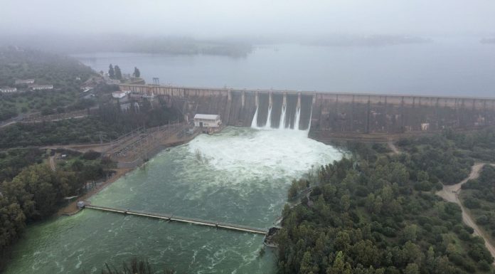 El mayor embalse de España comienza a desembalsar Embalse de La Serena