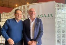 El agricultor tomellosero Emilio Cepeda sustituye a Pedro Barato como presidente de ASAJA Ciudad Real Emilio Cepeda