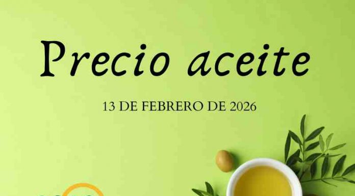 Precio medio en origen del aceite de oliva (13-febrero-2026) aceite de oliva
