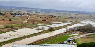 Vídeo. La falta de limpieza de los ríos anega parcelas de cultivos de la provincia de Cuenca inundaciones