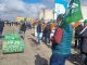 Primera manifestación de agricultores contra la especulación con el precio del carburante