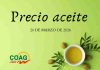 Precio medio en origen del aceite de oliva (20-marzo-2026)