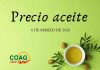Precio medio en origen del aceite de oliva (6-marzo-2026)