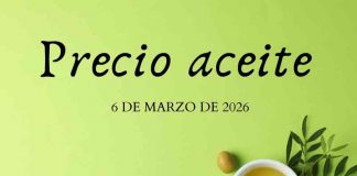 Precio medio en origen del aceite de oliva (6-marzo-2026)