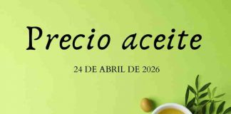 Precio medio en origen del aceite de oliva (24-abril-2026) precios aceite de oliva