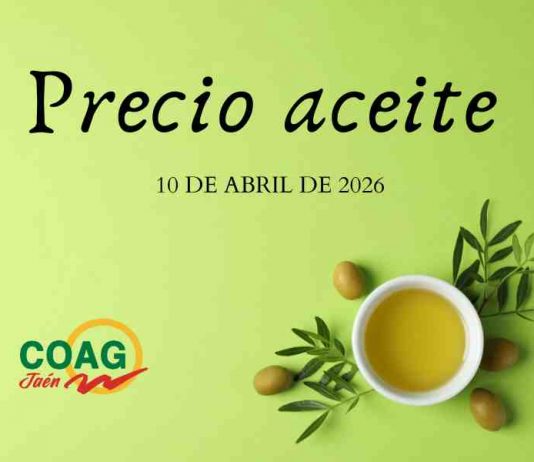 Precio medio en origen del aceite de oliva (10-abril-2026)