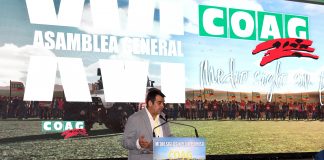 El agricultor almeriense Andrés Góngora, elegido nuevo secretario general de COAG Andrés Góngora